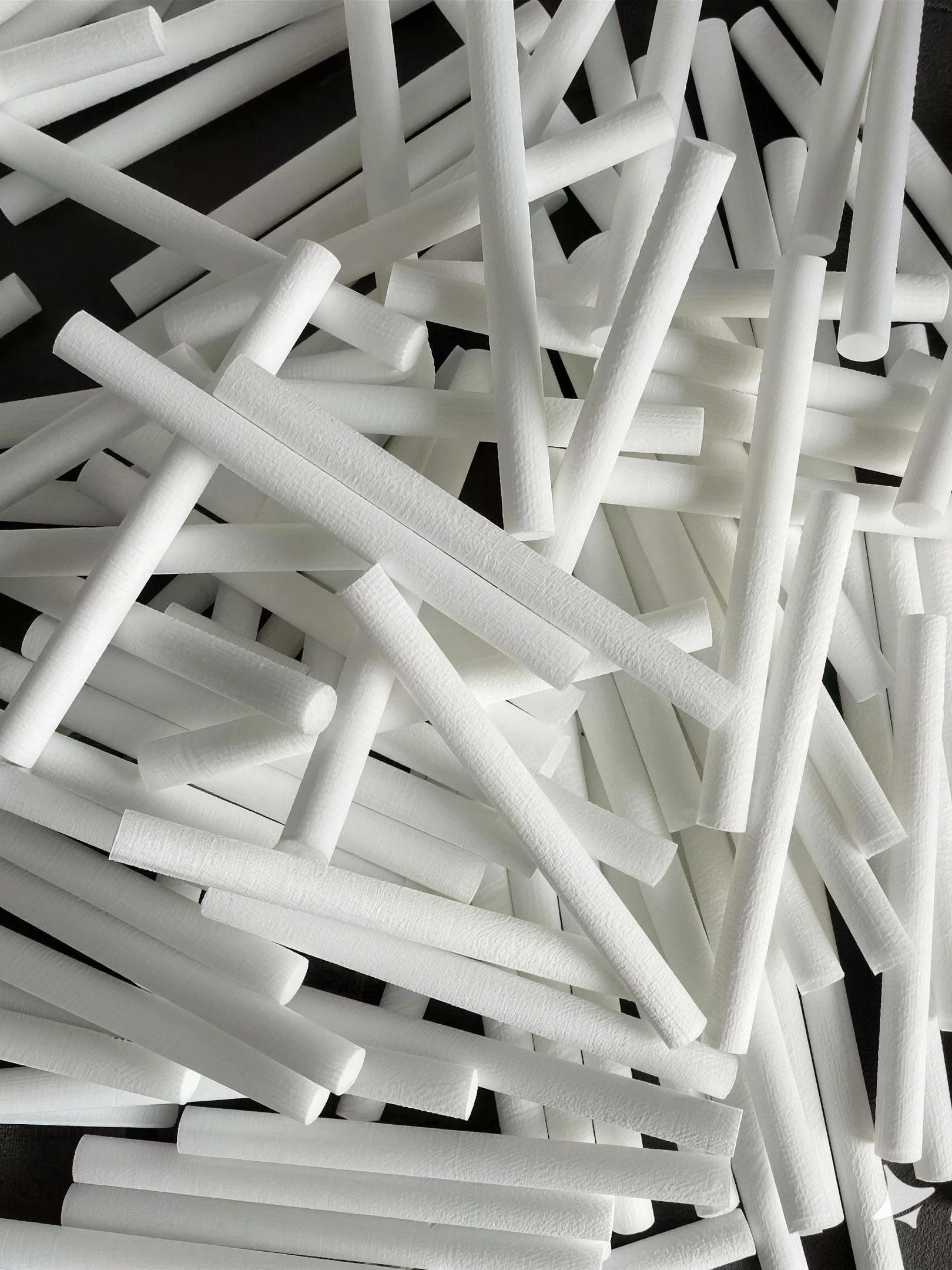 7x73mm Unscented Cotton Refill Sticks Odorless Absorbent Cotton Wicks Replacement for Car Vent Diffuser Essential Cotton Rods