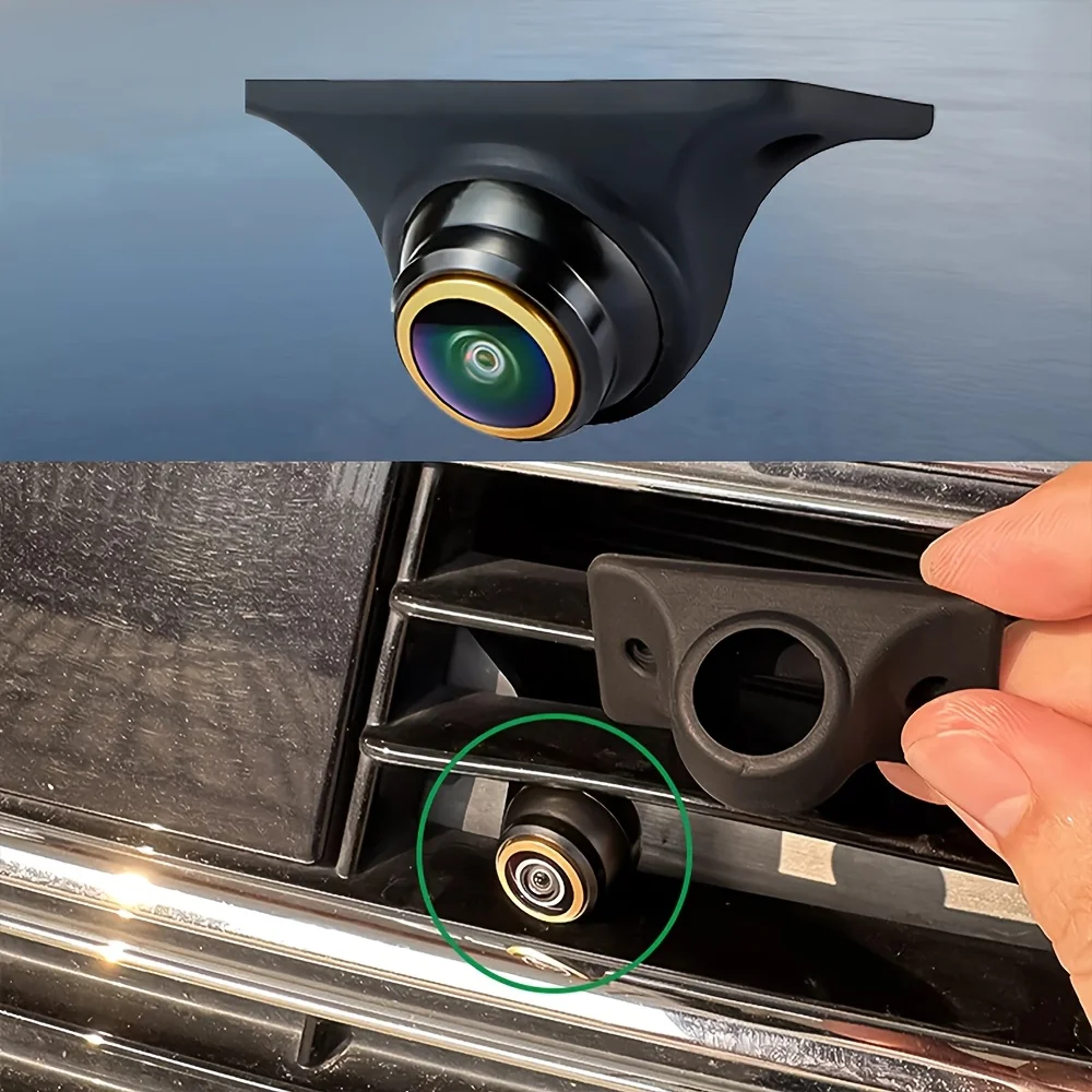 Car Camera AHD 1080P/CCD 360 Degree Rotating Fisheye Front/Side/Rear View Backup Camera for Car, Pickup, Truck, SUV, Van