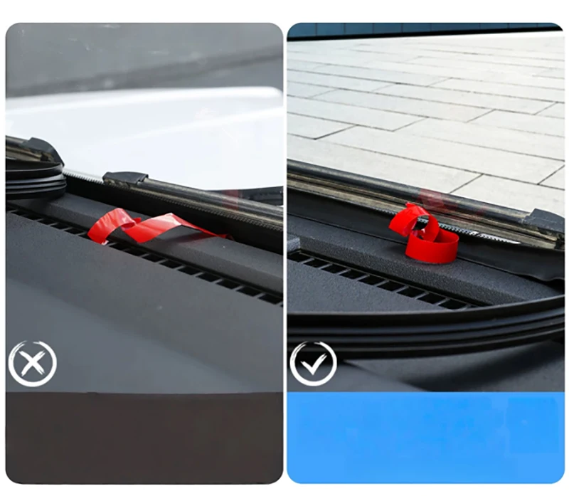 Car Dashboard Sealing Strip Fit for BAIC 212 T01 2024 2025 Modified Car Sound Insulation Rubber Strip Gap Plug Accessories