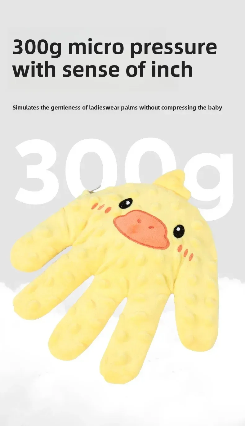 Baby Soothing Palm Sleep Pillow Newborn Heated Electric Remote Control Simulated Palm Slapping Sleep Pad Babies Care Accessories