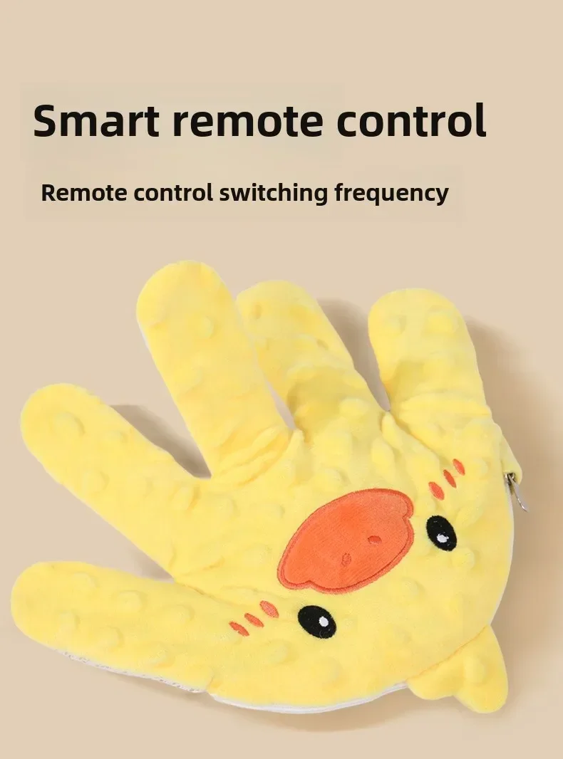 Baby Soothing Palm Sleep Pillow Newborn Heated Electric Remote Control Simulated Palm Slapping Sleep Pad Babies Care Accessories