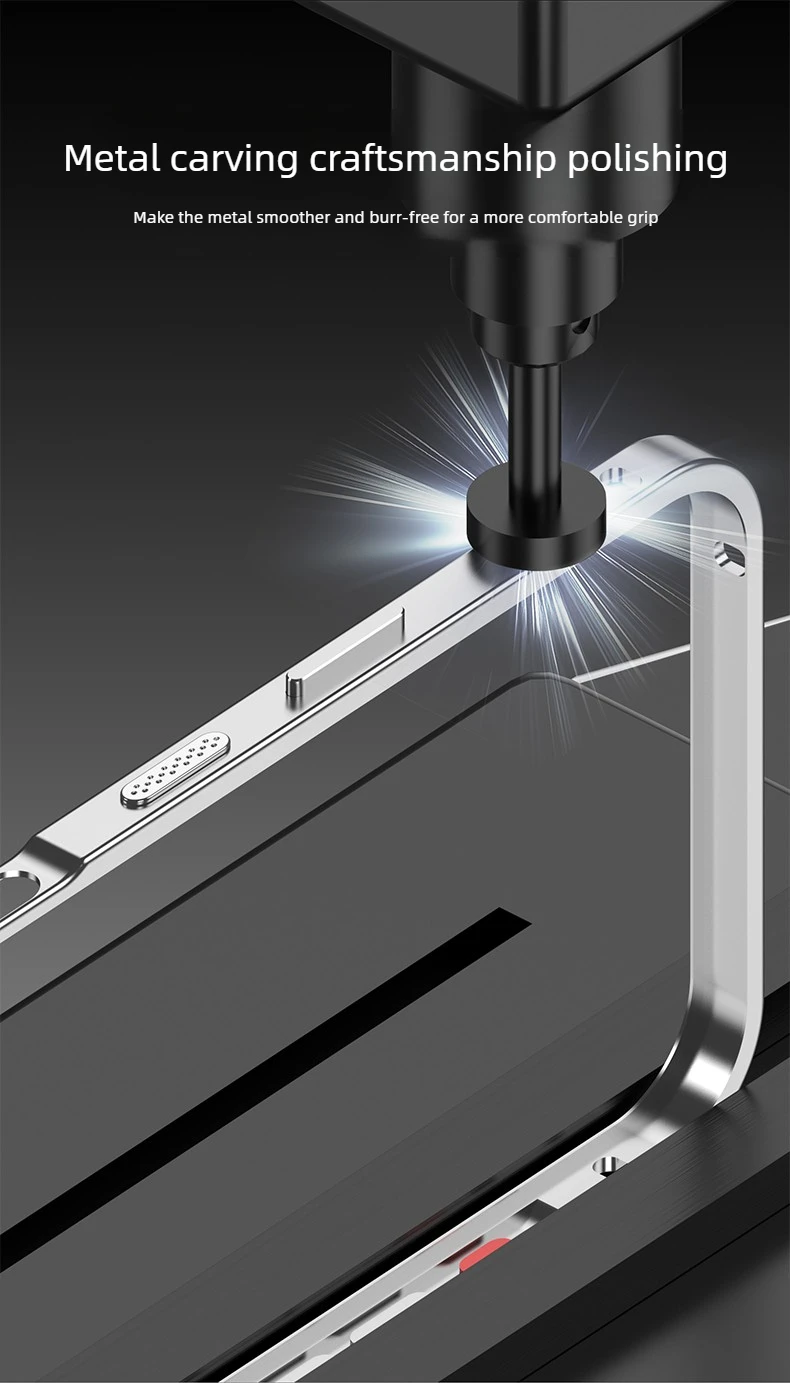 Luxury Metal Alloy Lens Protect Frame Phone Case For iPhone 18 17 Air 16 15 14 13 12 Pro Max Plus Heat Dissipation Cool Bumper