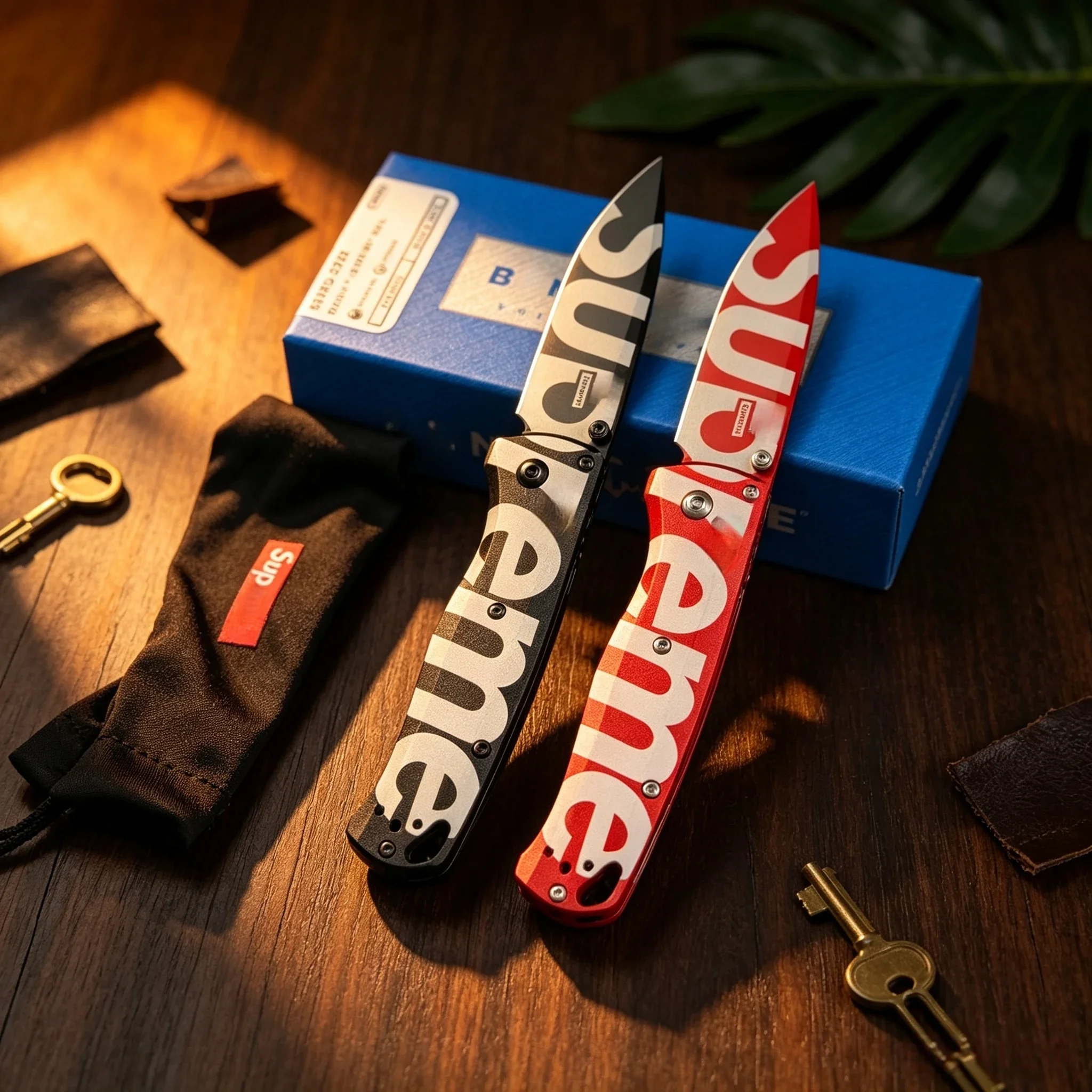 2026 NEW Trendy Brand 535RD-2202 Collaboration Design Mini Portable Folding Knife S30V Steel Compact Pocket Knife