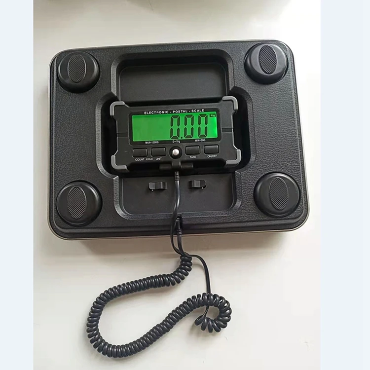 Portable 200KG Electronic Parcel Scale Stainless Steel Large Platform Digital LCD Weighing Balance For Postal Warehouse Express