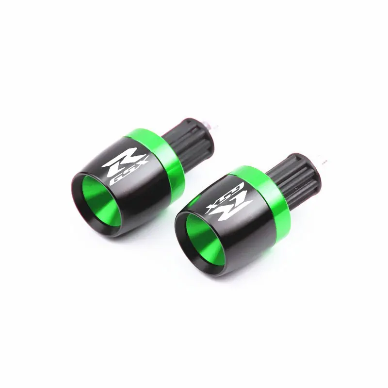 For Suzuki GSXR 250 400 600 750 1000 GSX-R 125 150 250 400 600 750 1000 Motorcycle Handlebar Grips Ends Handle Bar Cap End Plug