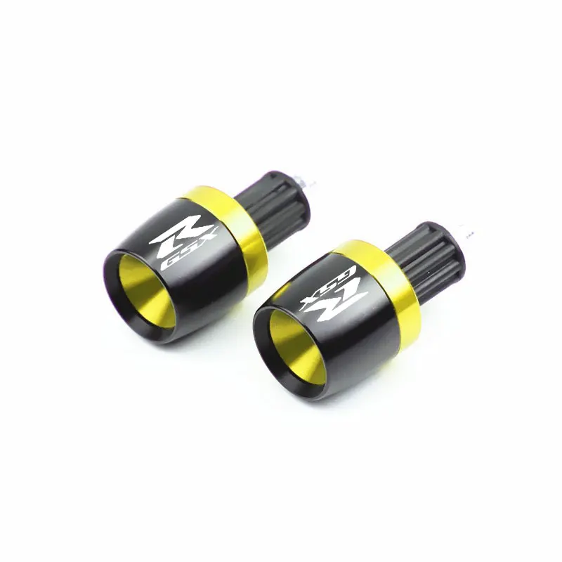 For Suzuki GSXR 250 400 600 750 1000 GSX-R 125 150 250 400 600 750 1000 Motorcycle Handlebar Grips Ends Handle Bar Cap End Plug