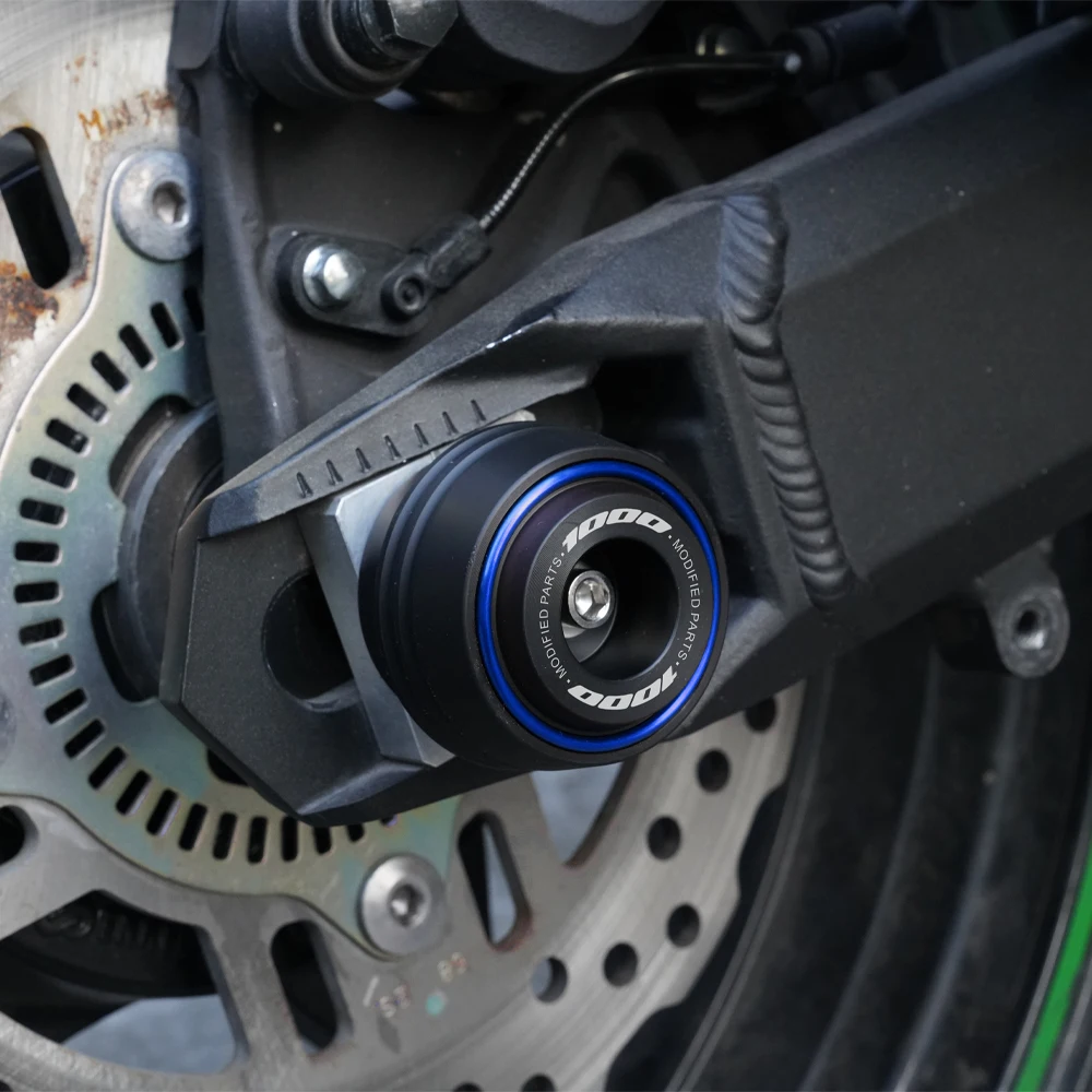 For Suzuki GSXS GSX-S 1000 1000GT 1000F GSXS1000 GSXR 1000 R 1000R Motorcycle Front Rear Wheel Axle Crash Protector Stand Slider
