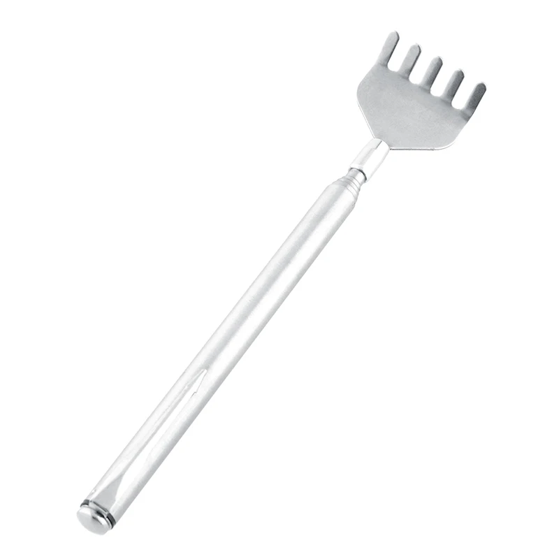 Adjustable Retractable Back Scraper Steel Anti-itch Claw Massager Scratching Rake For Elderly Back Massage 16cm-51cm