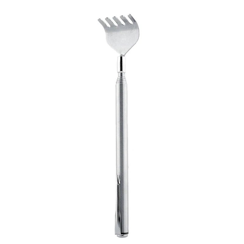Adjustable Retractable Back Scraper Steel Anti-itch Claw Massager Scratching Rake For Elderly Back Massage 16cm-51cm