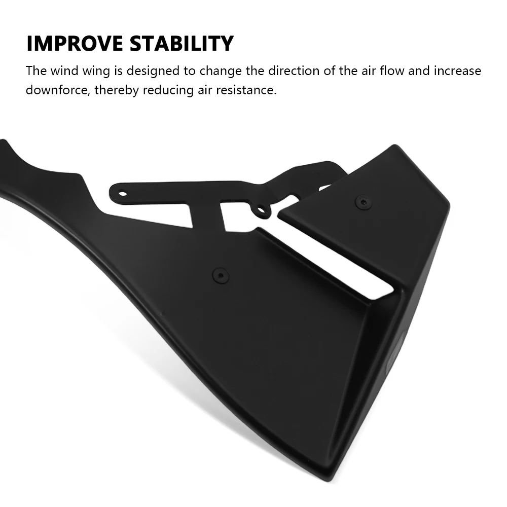 New Motorcycle Front Fairing Winglet Aerodynamic Wing Spoiler Winglet Fairing For GSX-R1000 2017-2025 GSX R1000R 2017-2021