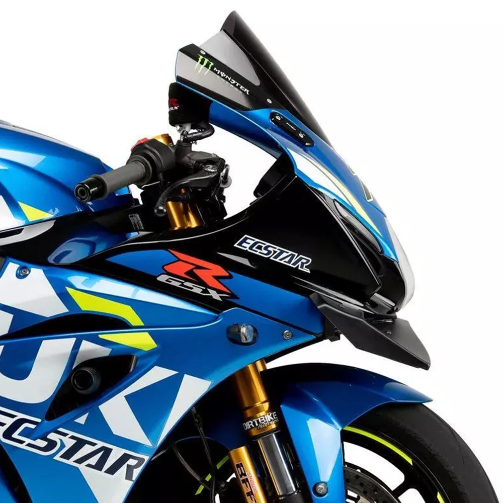 New Motorcycle Front Fairing Winglet Aerodynamic Wing Spoiler Winglet Fairing For GSX-R1000 2017-2025 GSX R1000R 2017-2021