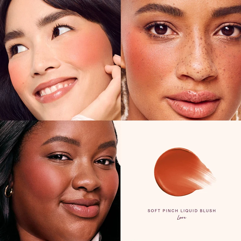 Fashion Cosmetics Brand Rare Beauty Silky Skin Melting Liquid Blusher Delicate Contour Natural Highlight Original Girl Makeup