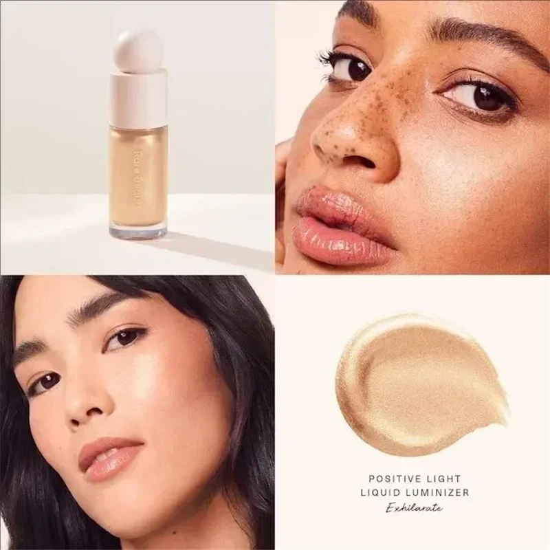 Fashion Cosmetics Brand Rare Beauty Silky Skin Melting Liquid Blusher Delicate Contour Natural Highlight Original Girl Makeup