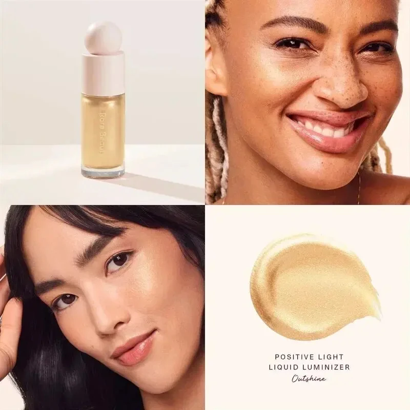 Fashion Cosmetics Brand Rare Beauty Silky Skin Melting Liquid Blusher Delicate Contour Natural Highlight Original Girl Makeup