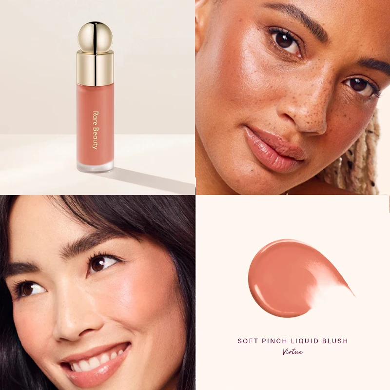 Fashion Cosmetics Brand Rare Beauty Silky Skin Melting Liquid Blusher Delicate Contour Natural Highlight Original Girl Makeup