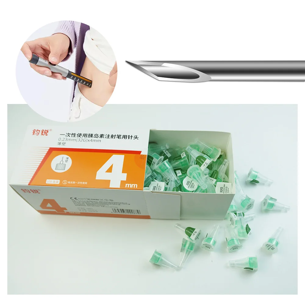 10-100Pcs Universal Pen Needle Sterile 32G 4MM 31G 5MM 6MM 8MM Magic Pen Needle for Insulin/Beauty Pen Injection Pens Accessorie