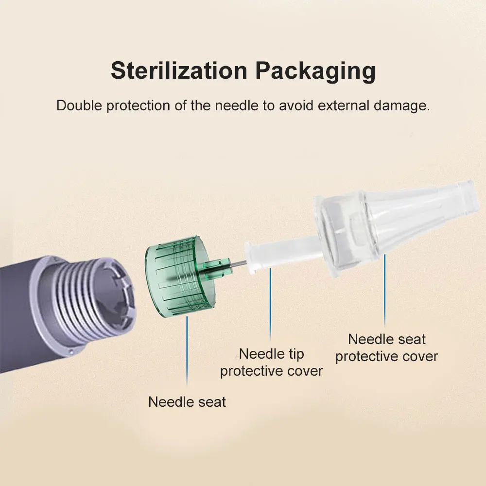 10-100Pcs Universal Pen Needle Sterile 32G 4MM 31G 5MM 6MM 8MM Magic Pen Needle for Insulin/Beauty Pen Injection Pens Accessorie