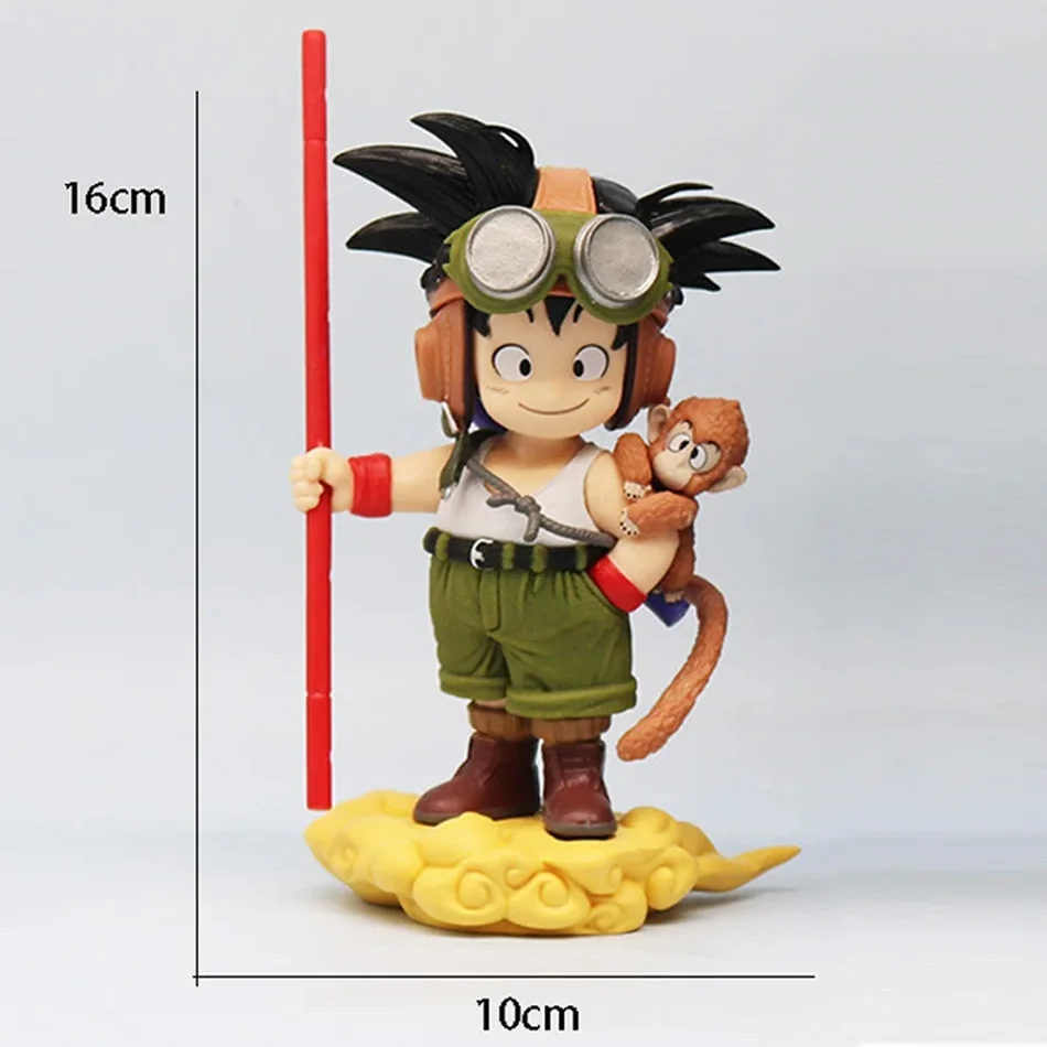 In Stock Dragon Ball Son Goku Light Lamp Model Kakarotto Kamehameha Wave Magnetic Ornament Anime Action Figure Collectible Gift