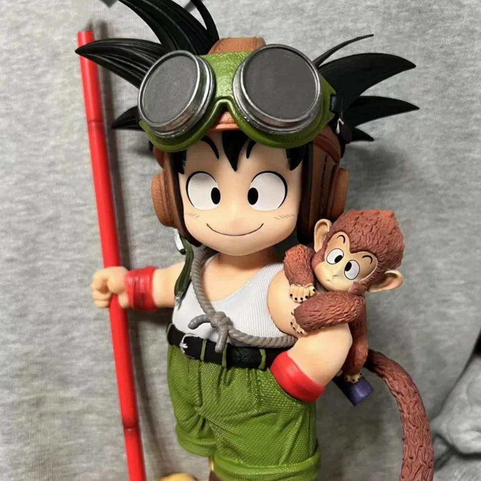 In Stock Dragon Ball Son Goku Light Lamp Model Kakarotto Kamehameha Wave Magnetic Ornament Anime Action Figure Collectible Gift