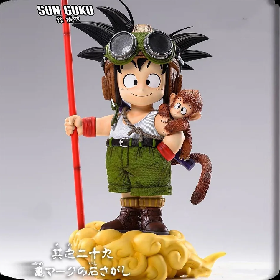 In Stock Dragon Ball Son Goku Light Lamp Model Kakarotto Kamehameha Wave Magnetic Ornament Anime Action Figure Collectible Gift