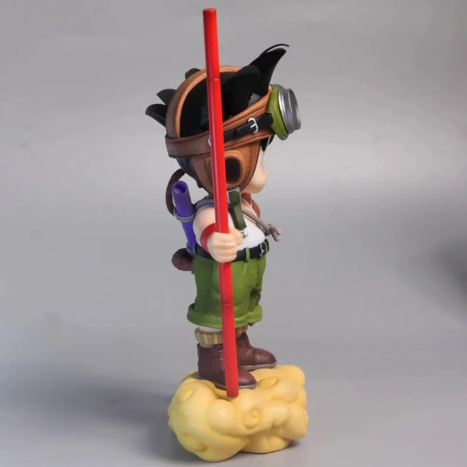 In Stock Dragon Ball Son Goku Light Lamp Model Kakarotto Kamehameha Wave Magnetic Ornament Anime Action Figure Collectible Gift