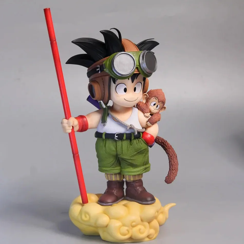 In Stock Dragon Ball Son Goku Light Lamp Model Kakarotto Kamehameha Wave Magnetic Ornament Anime Action Figure Collectible Gift