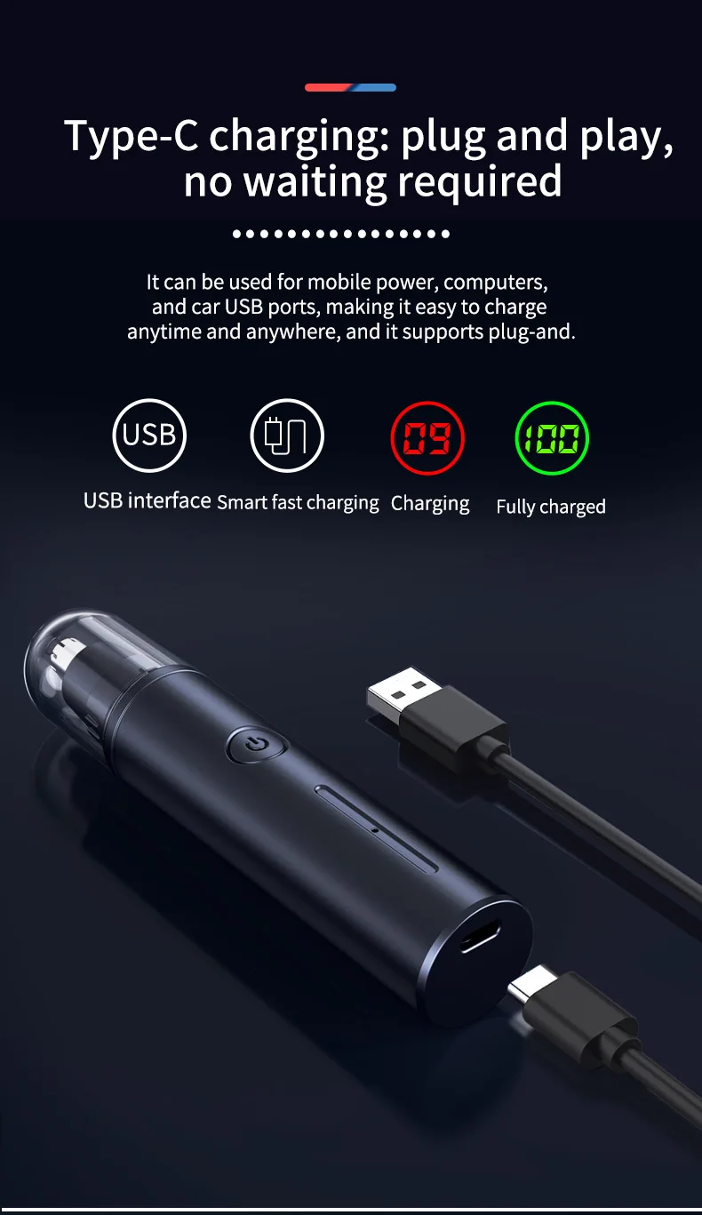 Mini Pocket Nose Hair Trimmer Painless Clipper Nose Ears Hair Eyebrow Waterproof Portable Trimmer For Men Women