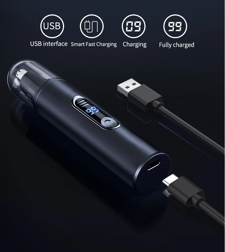 Mini Pocket Nose Hair Trimmer Painless Clipper Nose Ears Hair Eyebrow Waterproof Portable Trimmer For Men Women