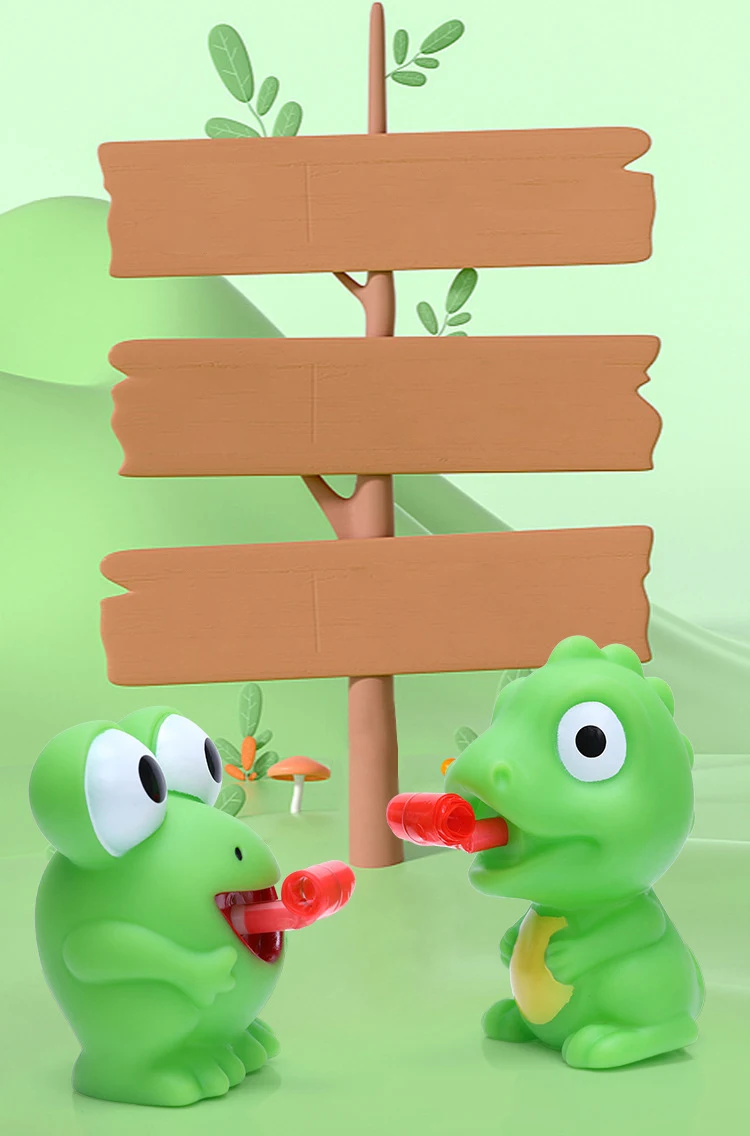 Pinch Frog Dinosaur Sticking Tongue Out Relieve Stress Toy Funny Children Creative Decompression Fidget Toy Christmas Party Gift
