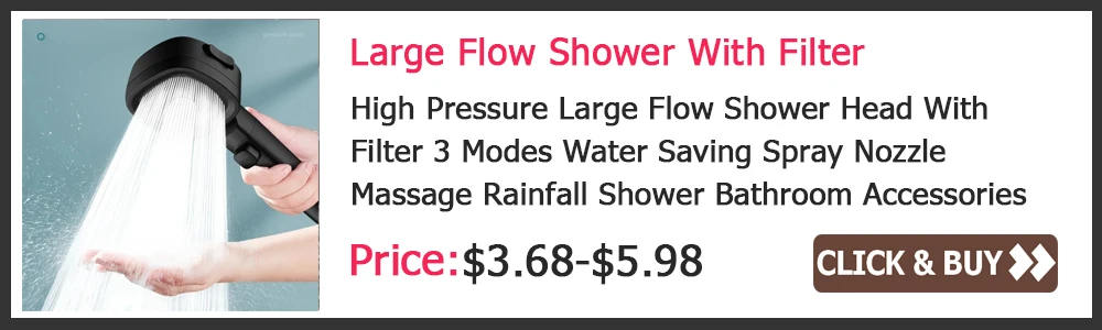 High Pressure Waterfall Stainless Steel Shower Head Golden High Flow 8" 10" 12" Pressure Boosting Design Spa Bathroom Showerhead
