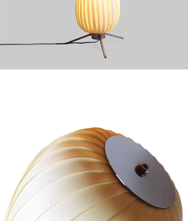 Light Luxury Wooden Curved Shade Floor Lamp Modern Standing Lamp for Living Room Bedroom Entryway Home Interior Decor Lighting