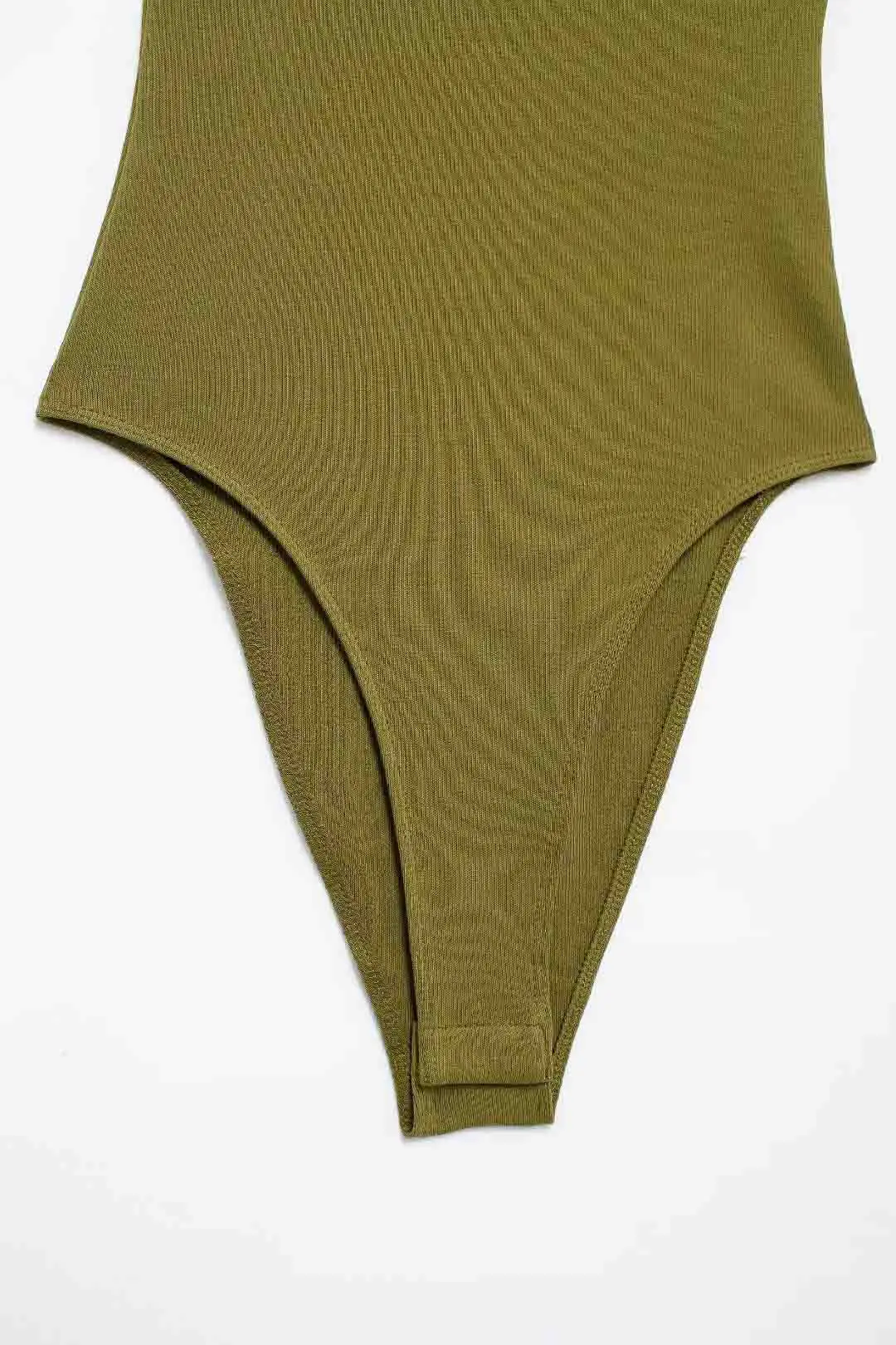 Skinny Ribbed Bodysuits for Women, O Neck, Straps, Snap-Button, Female Playsuits, Sexy Fashion