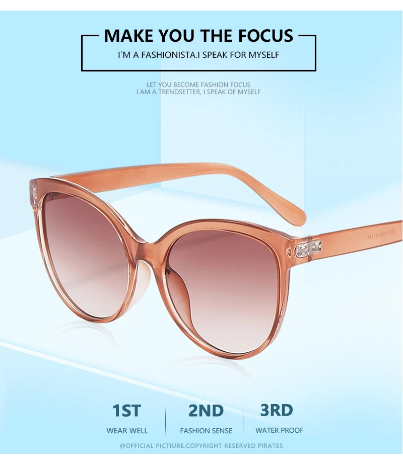Cat Eye Sunglasses Sunglasses Outdoor Driving Sunshade Decoration Oversize Frame Glasses UV Protection