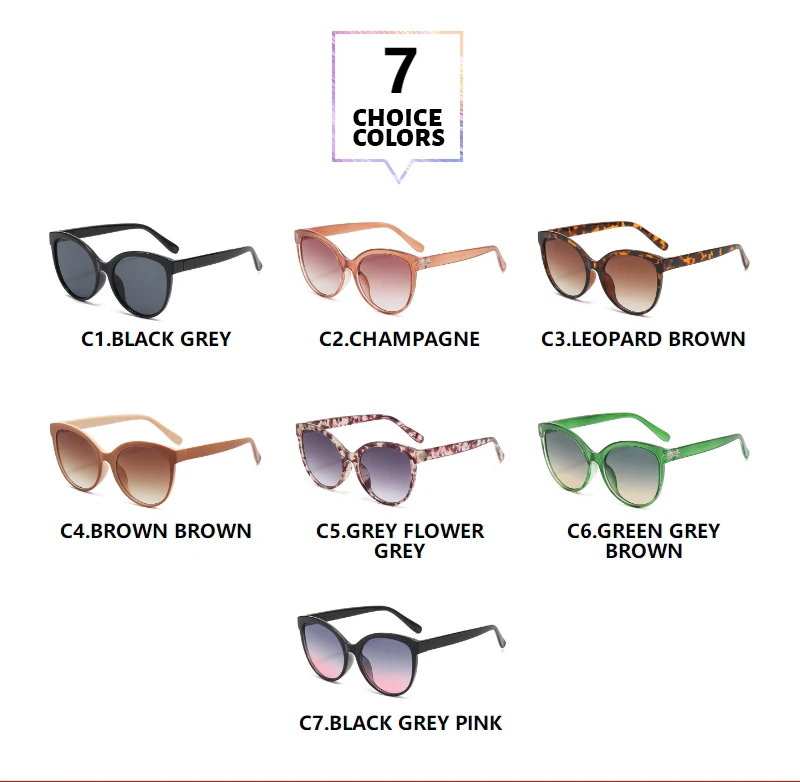 Cat Eye Sunglasses Sunglasses Outdoor Driving Sunshade Decoration Oversize Frame Glasses UV Protection