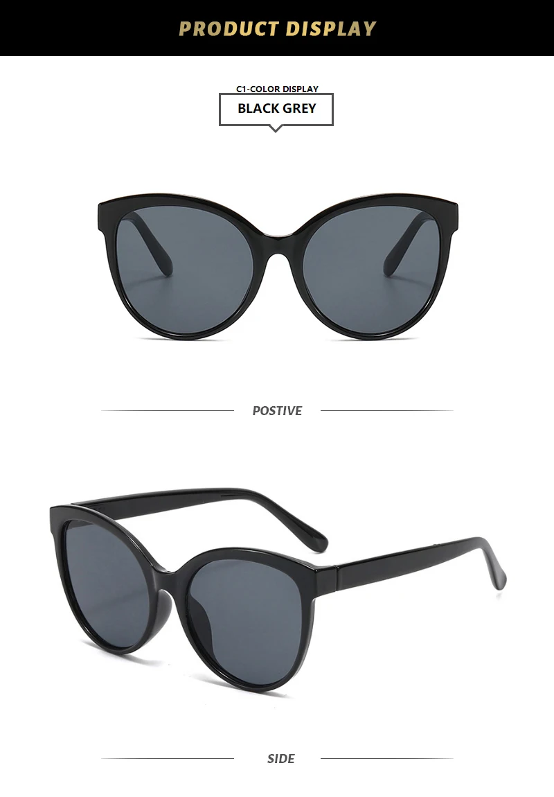 Cat Eye Sunglasses Sunglasses Outdoor Driving Sunshade Decoration Oversize Frame Glasses UV Protection