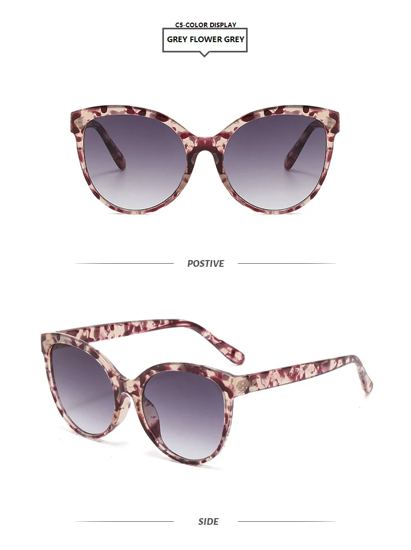 Cat Eye Sunglasses Sunglasses Outdoor Driving Sunshade Decoration Oversize Frame Glasses UV Protection