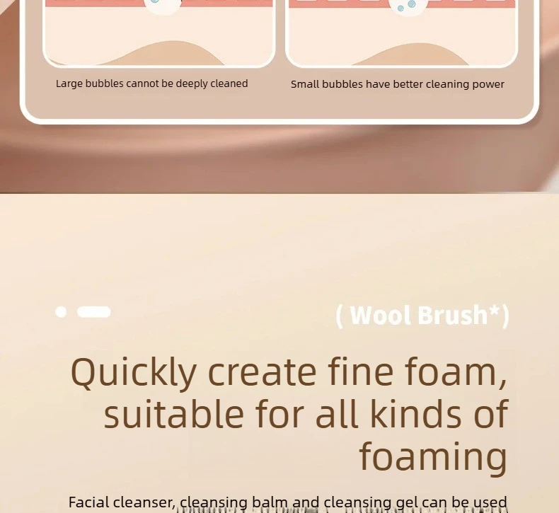 Facial Cleanser Brush Soft Face Massage Fan Wash Brush Pore Cleanning Exfoliating Beauty Face Mask Brush Portable Skin Care Tool