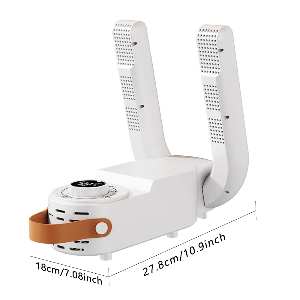 Portable Shoe Dryer with Fan Heater Intelligent Quick-Drying Ski Boot Dryer with Timer Boot Dryer for Work Boots Sneakers Socks