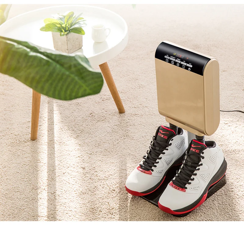 190W Intelligent Electric Shoes Dryer Sterilization Anion Ozone Sanitiser Telescopic Adjustable Ultraviolet Shoe Sterilizer