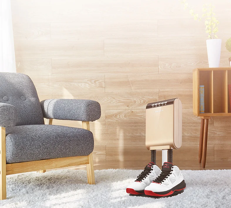 190W Intelligent Electric Shoes Dryer Sterilization Anion Ozone Sanitiser Telescopic Adjustable Ultraviolet Shoe Sterilizer