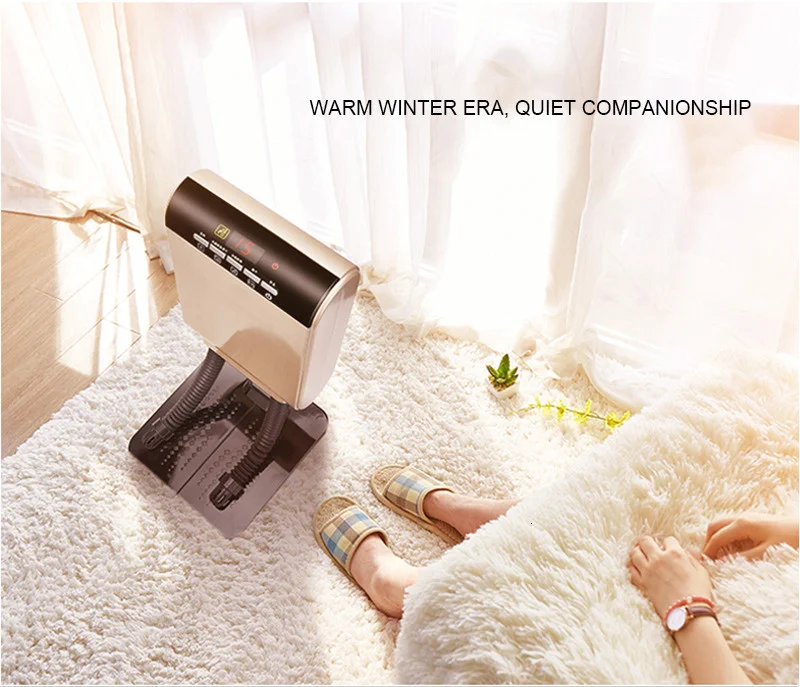 190W Intelligent Electric Shoes Dryer Sterilization Anion Ozone Sanitiser Telescopic Adjustable Ultraviolet Shoe Sterilizer