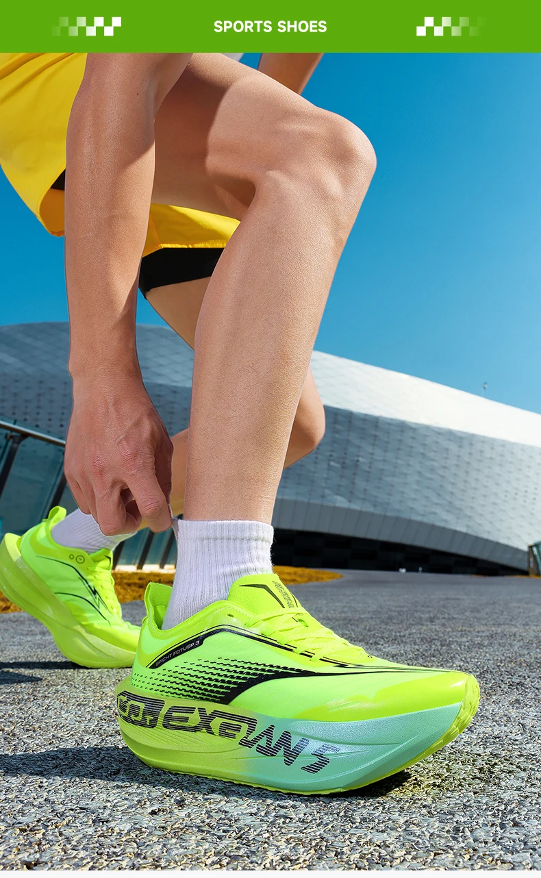 Running Shoes Men Marathon Speciality Sports Carbon Board Breathable Lightweight Women's Comfortable Athletic Nonskid Sneakers