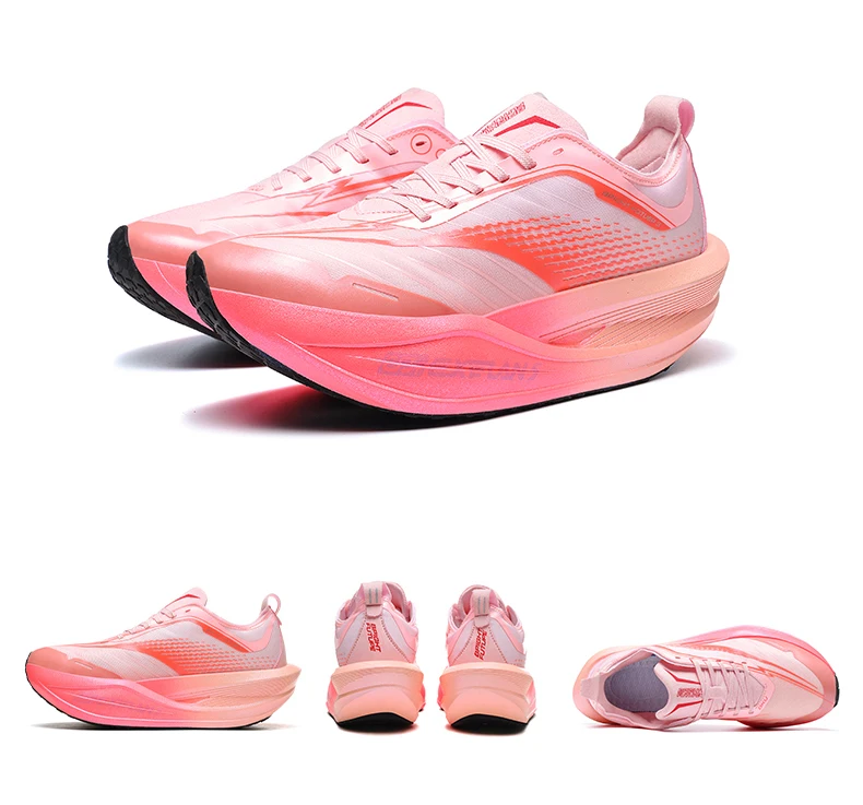 Running Shoes Men Marathon Speciality Sports Carbon Board Breathable Lightweight Women's Comfortable Athletic Nonskid Sneakers