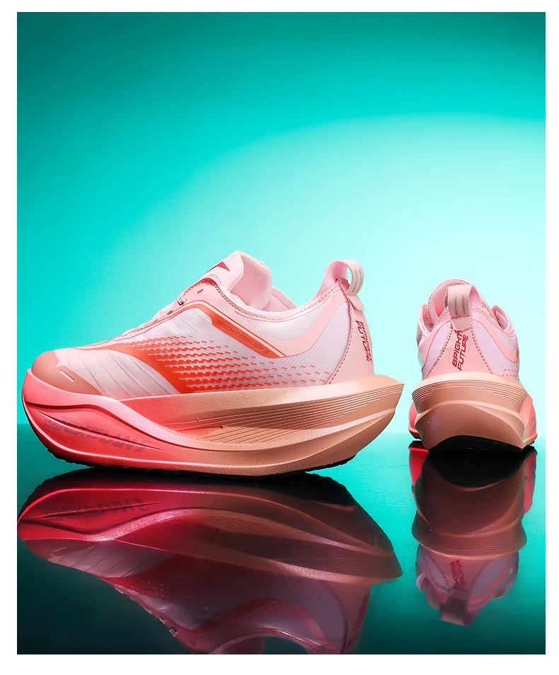Running Shoes Men Marathon Speciality Sports Carbon Board Breathable Lightweight Women's Comfortable Athletic Nonskid Sneakers