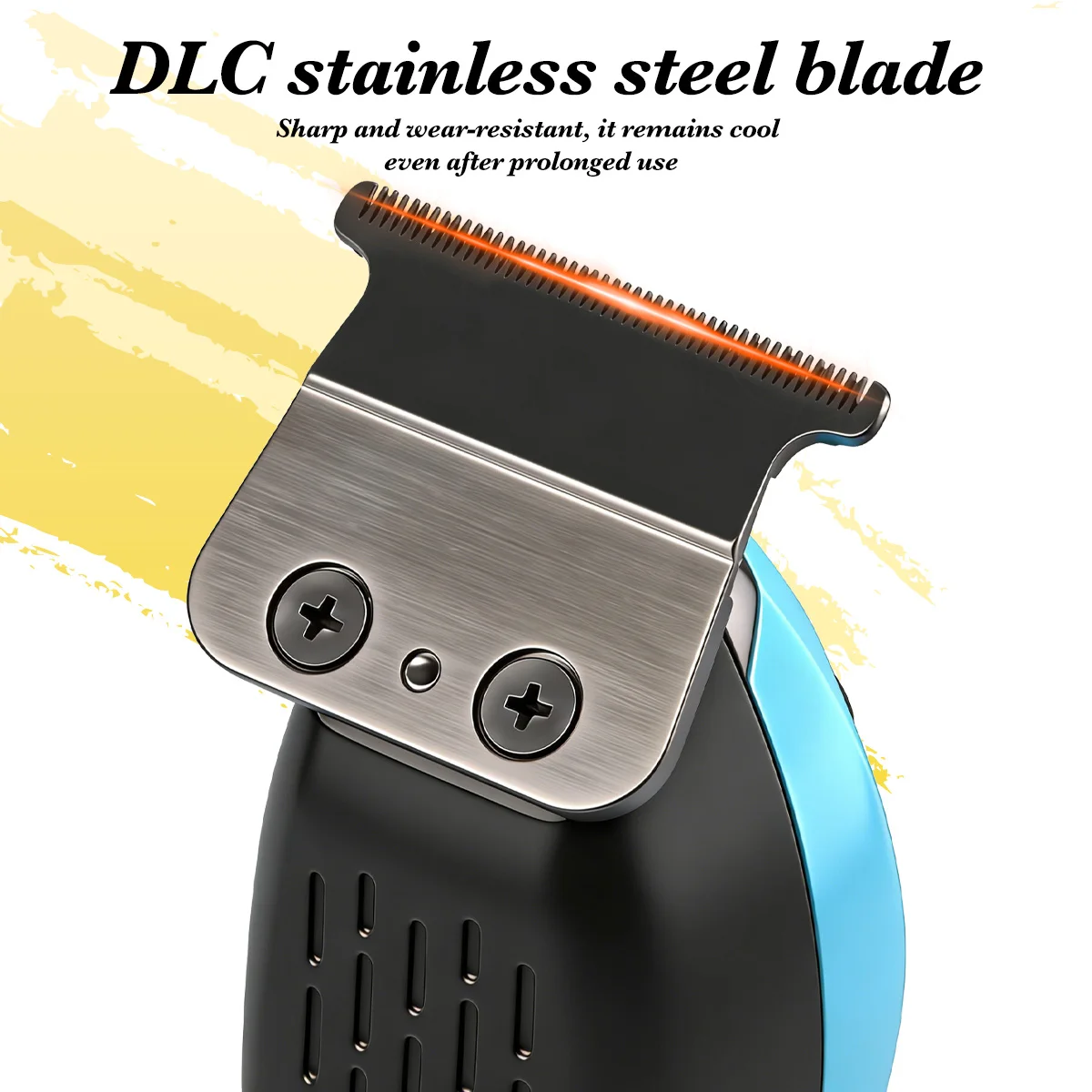 BRDCLIP Professional Hair Clippers Rechargeable Hair Trimmer Charging Base Haircut Machine DLC Blade Clippers For man BRD-619