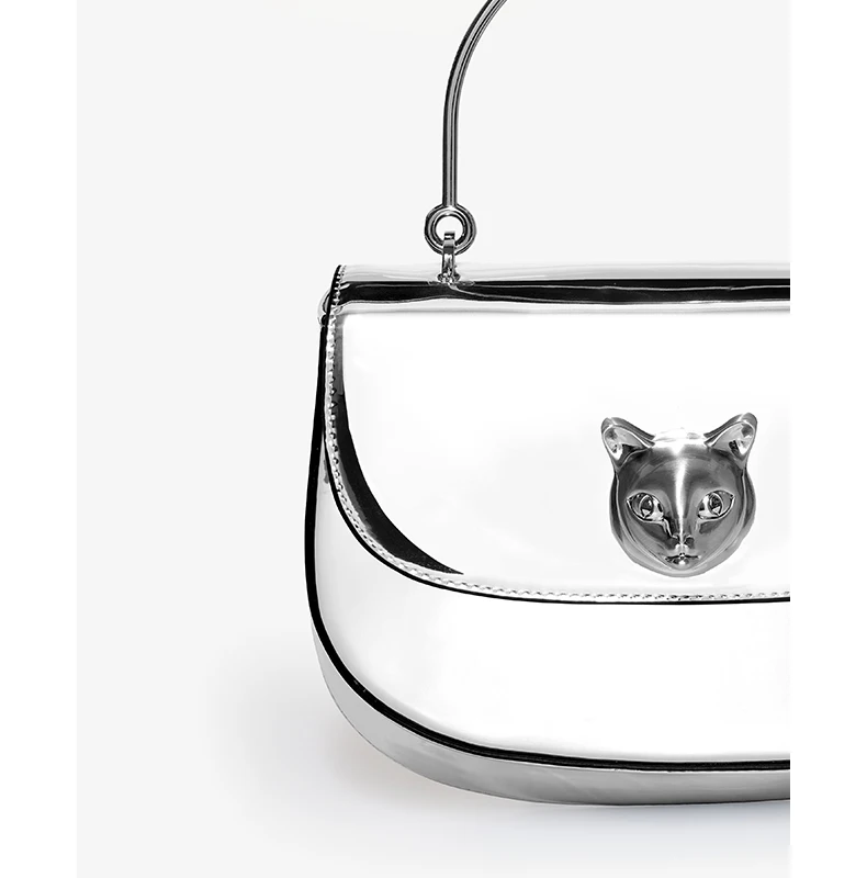 BAFELLI 2026 NEW WOMEN'S HANDBAG CAT EVENING PURSE LUXURY BRAND DESIGNER STYLE FASHION CASUAL CROSSBODAY LEATHER STYLISH