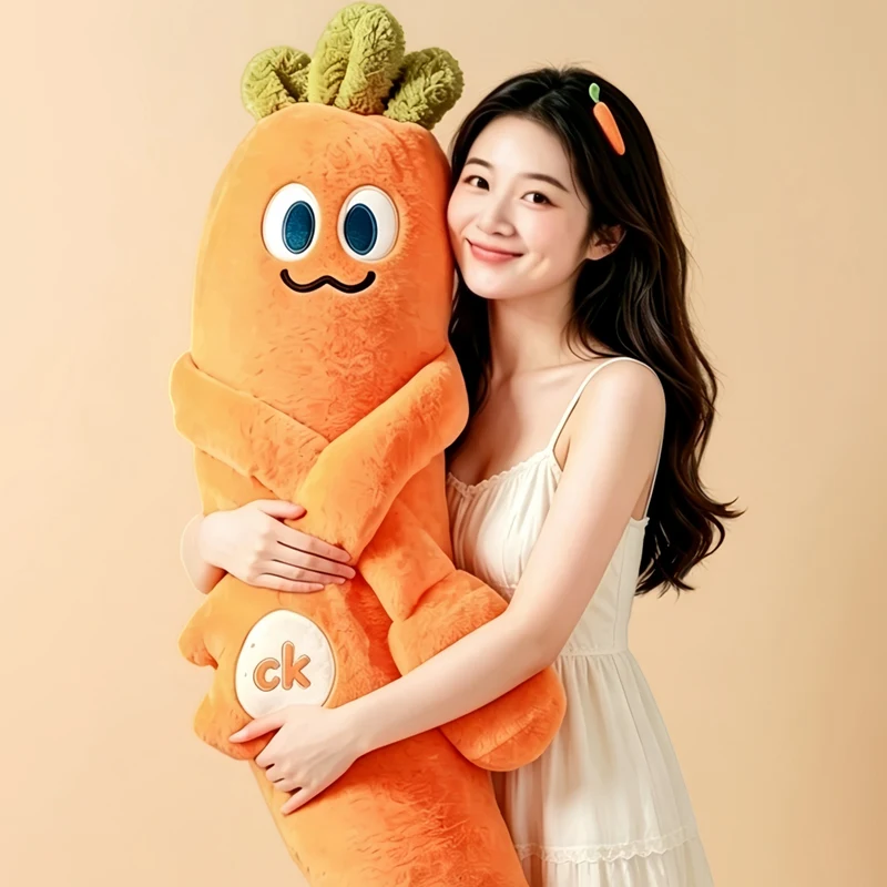1Pc 90cm Lovely Eggplant Mango Carrot Plush Pillow Dolls Sleeping Pillow Cushion Appease Toys Accompany Gift