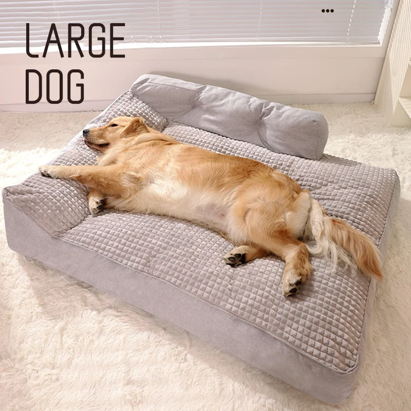 HOOPET Dogs Sofa Bed Pet Kennel Mats Cats Bed Winter Warm Sleeping Floor Mats for Small Middle Big Dog Nest Pet Accessories