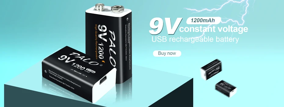 PALO 1.5V AA Lithium Rechargeable Battery 3400mWh Long-Lasting Black Li-ion 2A Batteries for High-Performance Devices