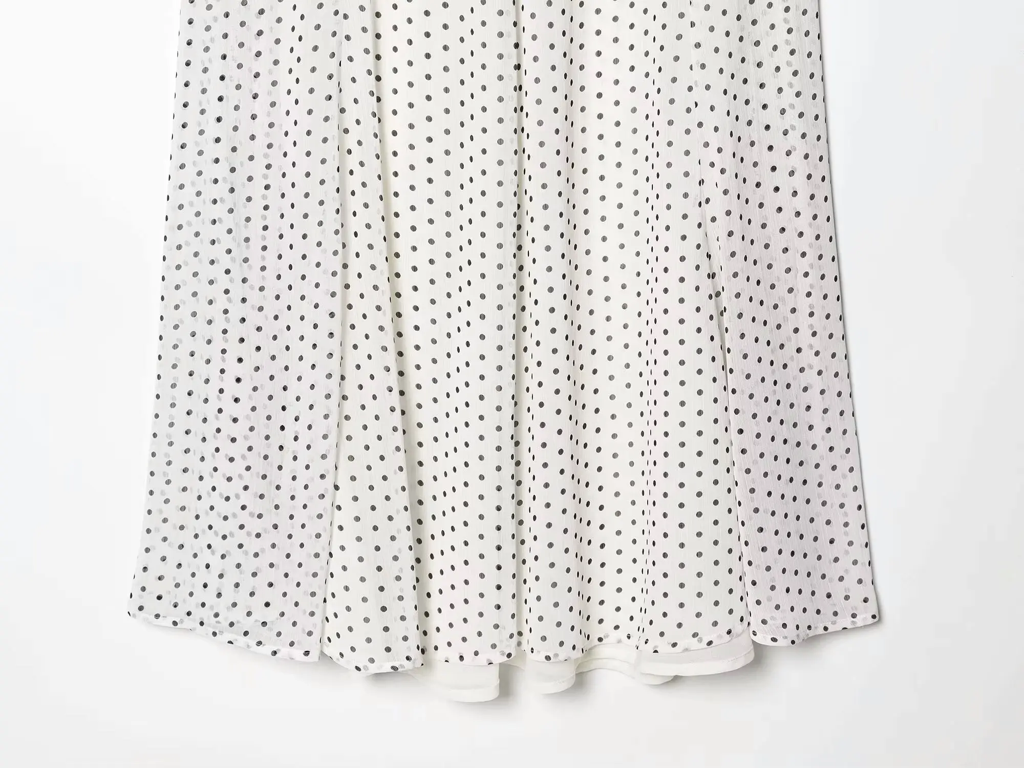 HH Women Vintage Polka Dot Skirt Sets Long Sleeve Bow Tie Shirt Loose A-line Skirt 2026 Spring Casual Vacation Beach Outfits